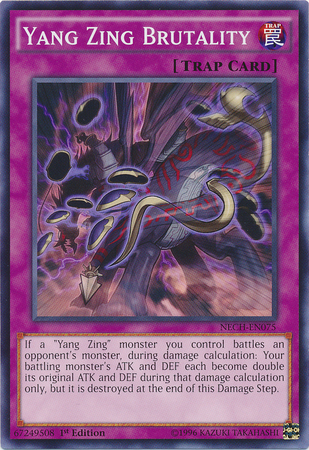 Yang Zing Brutality [NECH-EN075] Common | Amazing Games TCG