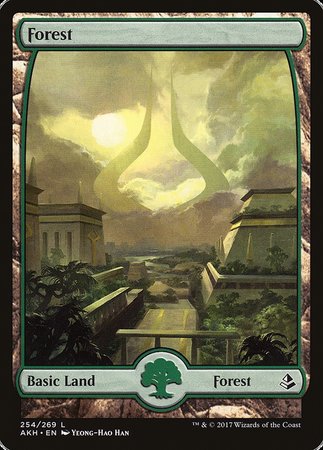 Forest (254) - Full Art [Amonkhet] | Amazing Games TCG