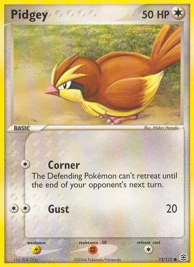 Pidgey (73/112) [EX: FireRed & LeafGreen] | Amazing Games TCG