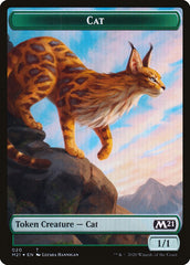 Beast // Cat (020) Double-sided Token [Core Set 2021 Tokens] | Amazing Games TCG