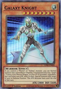 Galaxy Knight (Purple) [LDS2-EN049] Ultra Rare | Amazing Games TCG