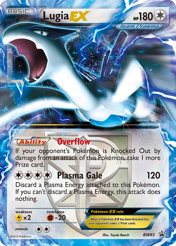 Lugia EX (BW83) [Black & White: Black Star Promos] | Amazing Games TCG