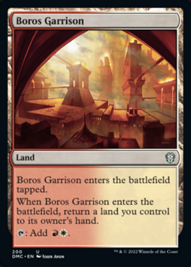 Boros Garrison [Dominaria United Commander] | Amazing Games TCG