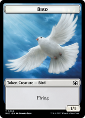 Bird // Kobolds of Kher Keep Double-Sided Token [March of the Machine Commander Tokens] | Amazing Games TCG