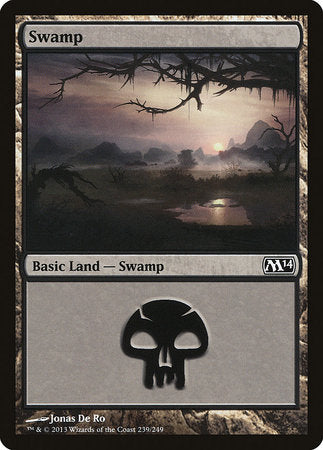 Swamp (239) [Magic 2014] | Amazing Games TCG