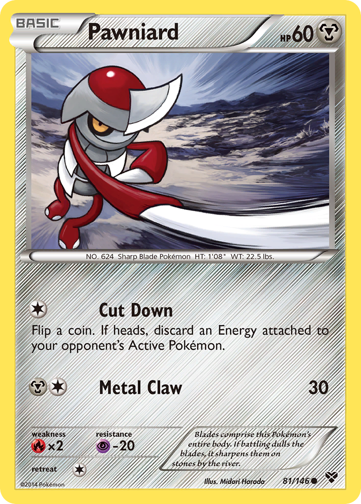 Pawniard (81/146) [XY: Base Set] | Amazing Games TCG