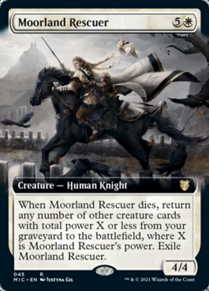 Moorland Rescuer (Extended) [Innistrad: Midnight Hunt Commander] | Amazing Games TCG