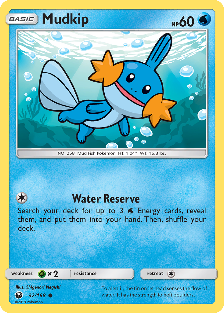 Mudkip (32/168) [Sun & Moon: Celestial Storm] | Amazing Games TCG