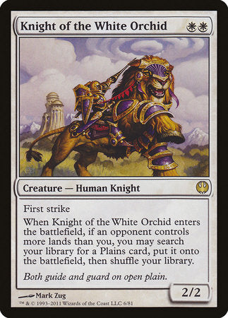 Knight of the White Orchid [Duel Decks: Knights vs. Dragons] | Amazing Games TCG