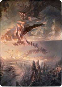 Needleverge Pathway Art Card [Zendikar Rising Art Series] | Amazing Games TCG