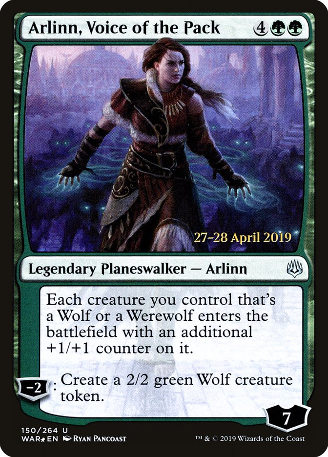 Arlinn, Voice of the Pack  [War of the Spark Prerelease Promos] | Amazing Games TCG