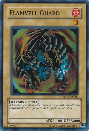 Flamvell Guard [HA01-EN009] Super Rare | Amazing Games TCG