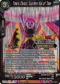 Time's Choice, Supreme Kai of Time (Level 2) [BT4-103] | Amazing Games TCG