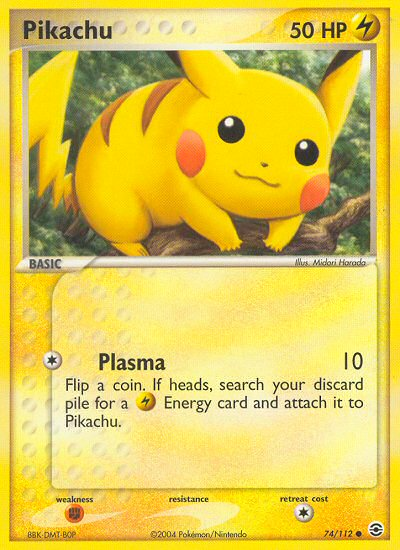 Pikachu (74/112) [EX: FireRed & LeafGreen] | Amazing Games TCG