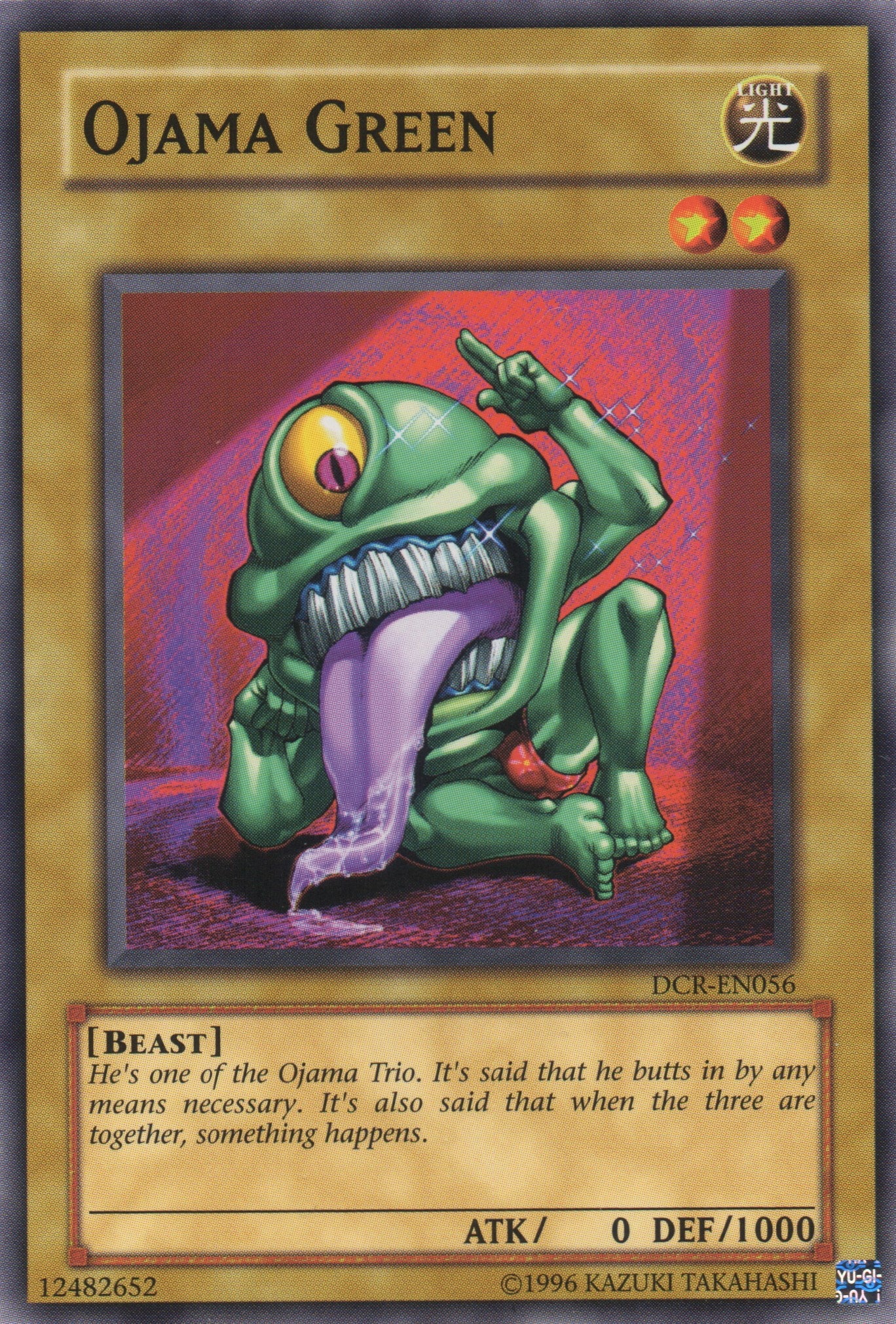 Ojama Green [DCR-EN056] Common | Amazing Games TCG