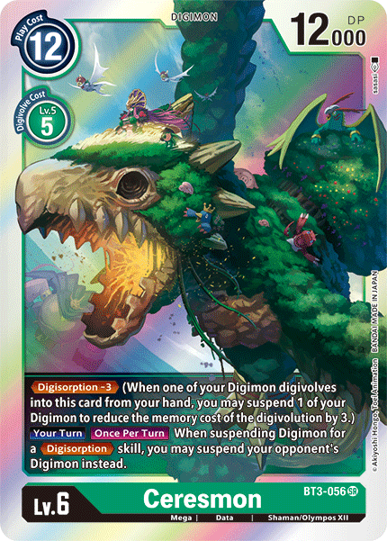 Ceresmon [BT3-056] [Release Special Booster Ver.1.5] | Amazing Games TCG