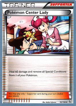 Pokemon Center Lady (93/106) (Primal Groudon - Alejandro Ng-Guzman) [World Championships 2015] | Amazing Games TCG