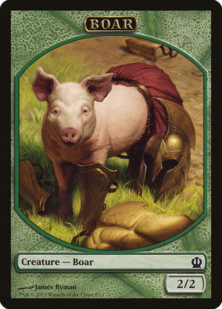 Boar Token [Theros Tokens] | Amazing Games TCG