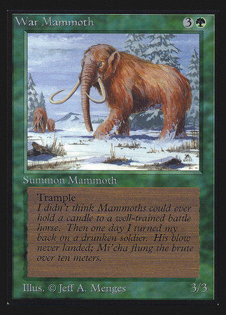 War Mammoth (CE) [Collectors’ Edition] | Amazing Games TCG