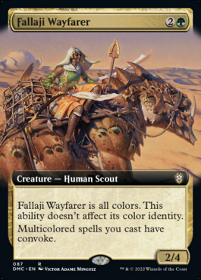 Fallaji Wayfarer (Extended Art) [Dominaria United Commander] | Amazing Games TCG