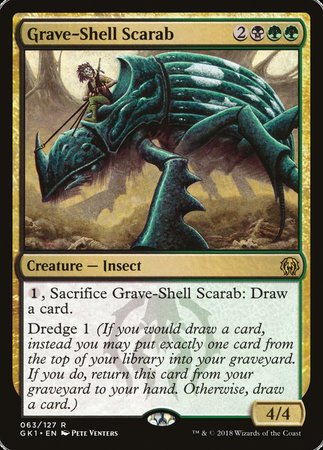 Grave-Shell Scarab [GRN Guild Kit] | Amazing Games TCG