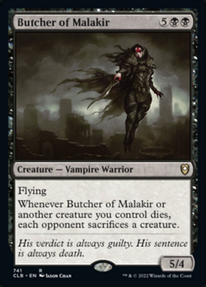 Butcher of Malakir [Commander Legends: Battle for Baldur's Gate] | Amazing Games TCG