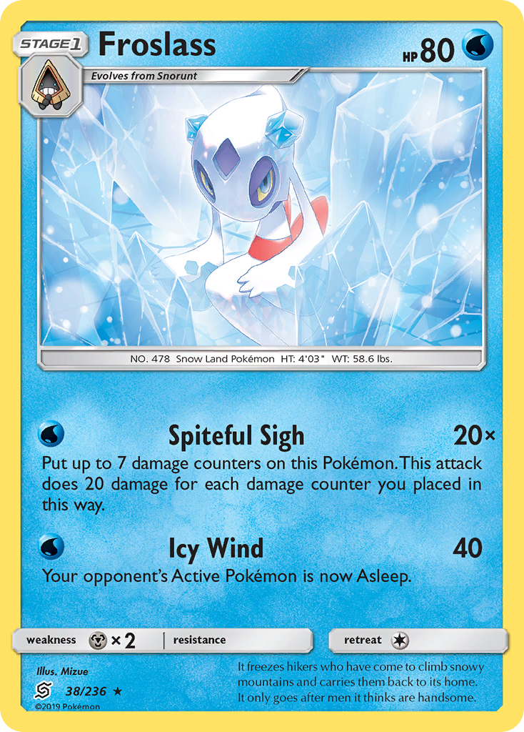 Froslass (38/236) [Sun & Moon: Unified Minds] | Amazing Games TCG