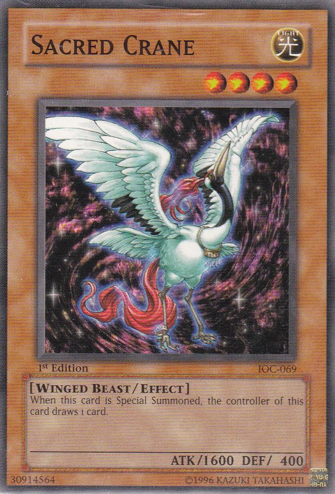 Sacred Crane [IOC-069] Common | Amazing Games TCG