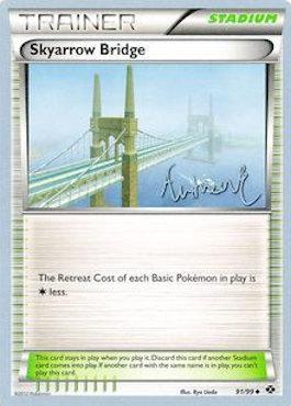 Skyarrow Bridge (91/99) (Emerald King - Andrew Estrada) [World Championships 2014] | Amazing Games TCG