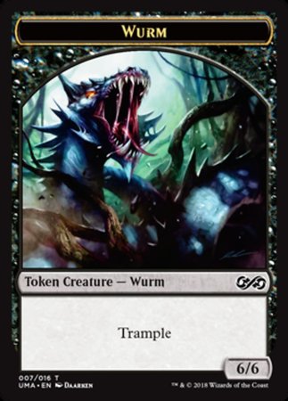 Wurm Token [Ultimate Masters Tokens] | Amazing Games TCG