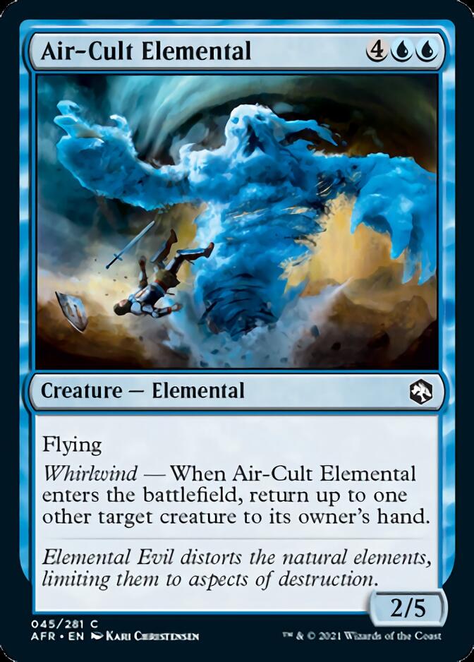 Air-Cult Elemental [Dungeons & Dragons: Adventures in the Forgotten Realms] | Amazing Games TCG