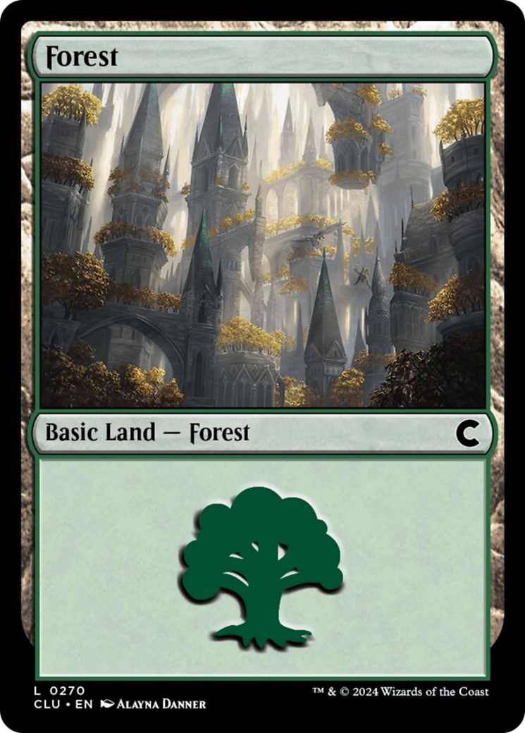 Forest (0270) [Ravnica: Clue Edition] | Amazing Games TCG