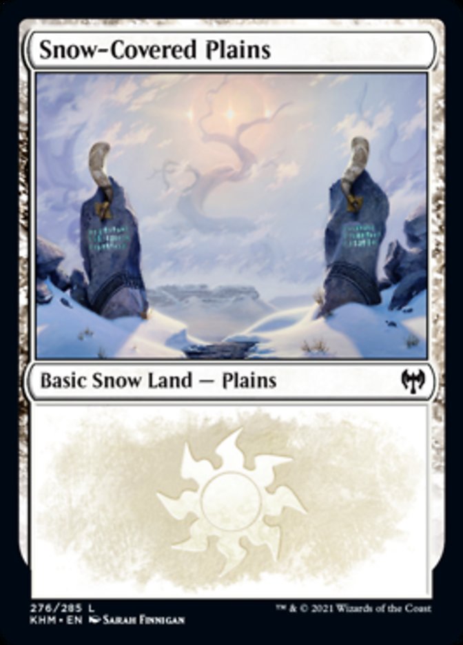 Snow-Covered Plains (276) [Kaldheim] | Amazing Games TCG