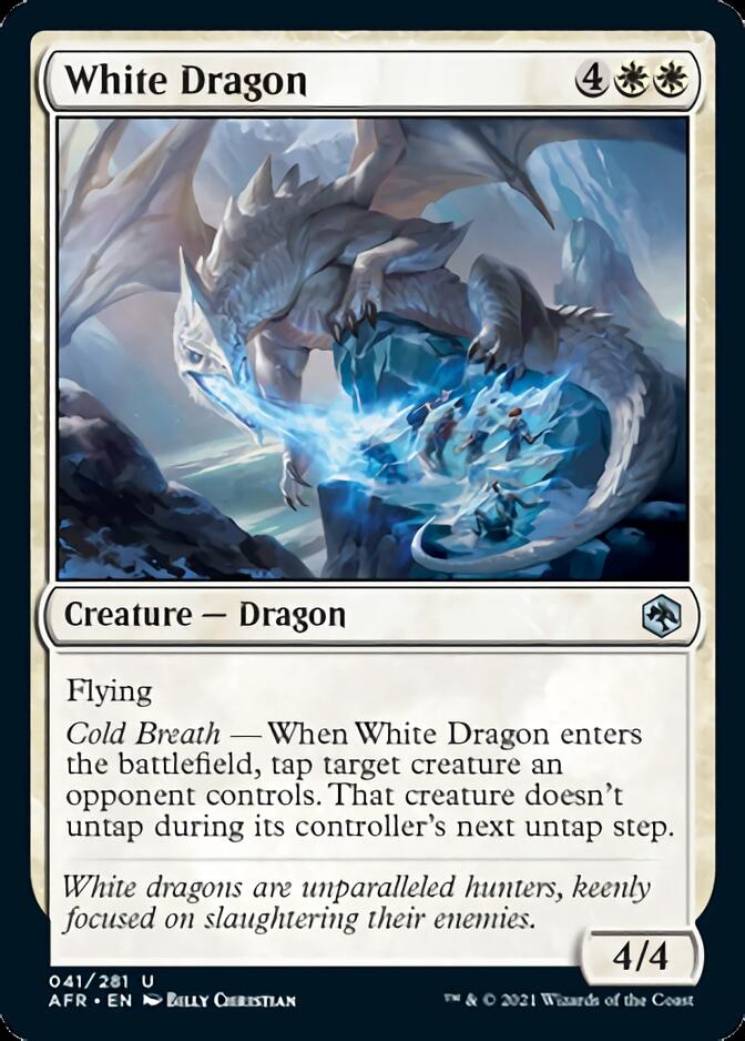 White Dragon [Dungeons & Dragons: Adventures in the Forgotten Realms] | Amazing Games TCG