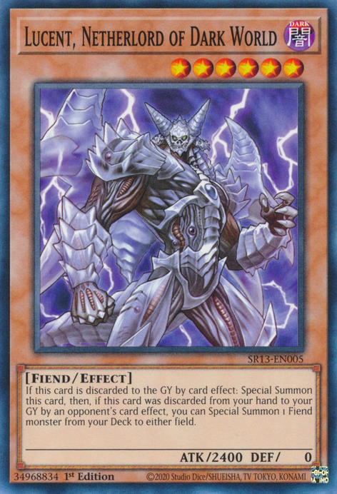 Lucent, Netherlord of Dark World [SR13-EN005] Common | Amazing Games TCG