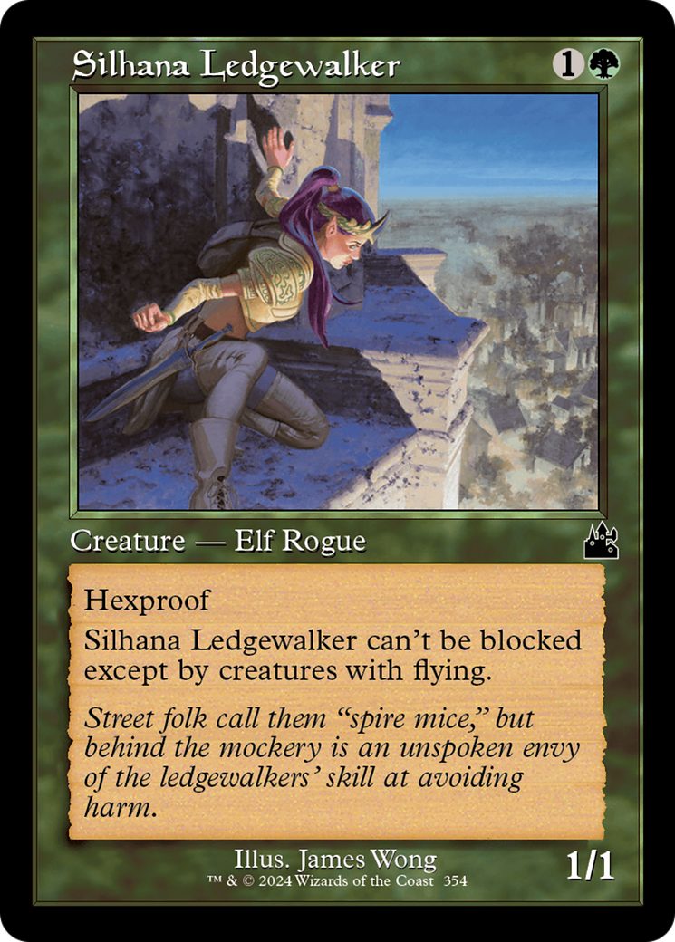 Silhana Ledgewalker (Retro Frame) [Ravnica Remastered] | Amazing Games TCG