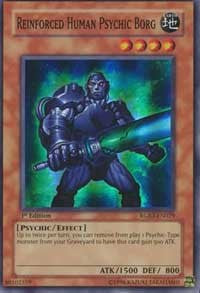 Reinforced Human Psychic Borg [Raging Battle] [RGBT-EN029] | Amazing Games TCG