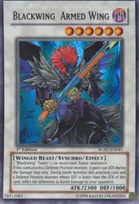 Blackwing Armed Wing [Raging Battle] [RGBT-EN041] | Amazing Games TCG