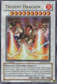 Trident Dragion [Raging Battle] [RGBT-EN043] | Amazing Games TCG