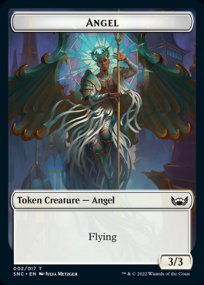 Treasure (016) // Angel Double-sided Token [Streets of New Capenna Tokens] | Amazing Games TCG