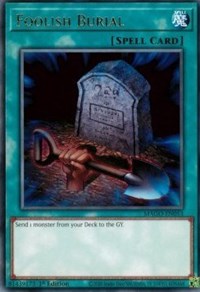 Foolish Burial [MAGO-EN053] Rare | Amazing Games TCG