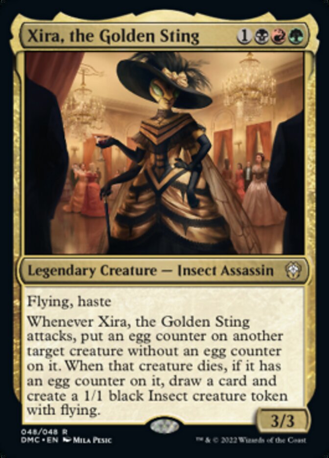 Xira, the Golden Sting [Dominaria United Commander] | Amazing Games TCG