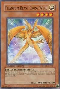 Phantom Beast Cross-Wing [Gold Series 2009] [GLD2-EN011] | Amazing Games TCG