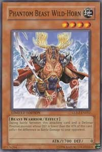 Phantom Beast Wild-Horn [Gold Series 2009] [GLD2-EN012] | Amazing Games TCG