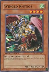 Winged Rhynos [Gold Series 2009] [GLD2-EN015] | Amazing Games TCG