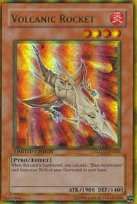 Volcanic Rocket [Gold Series 2009] [GLD2-EN023] | Amazing Games TCG