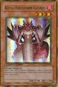 Royal Firestorm Guards [Gold Series 2009] [GLD2-EN030] | Amazing Games TCG