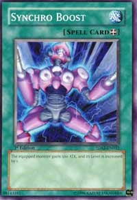 Synchro Boost [5D's Starter Deck 2009] [5DS2-EN032] | Amazing Games TCG