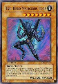 Evil Hero Malicious Edge [Duelist Pack 6: Jaden Yuki 3] [DP06-EN006] | Amazing Games TCG