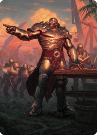 Karn, Living Legacy Art Card 1 [Dominaria United Art Series] | Amazing Games TCG